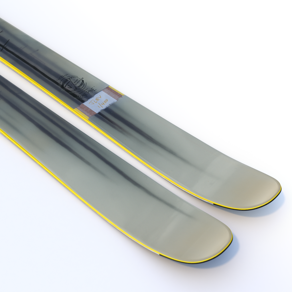 The Metal "LONE PINE" Brooks Salzwedel x J Collab Limited Edition Ski