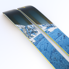 The Metal "SHUKSAN" David Pirrie x J Collab Limited Edition Ski