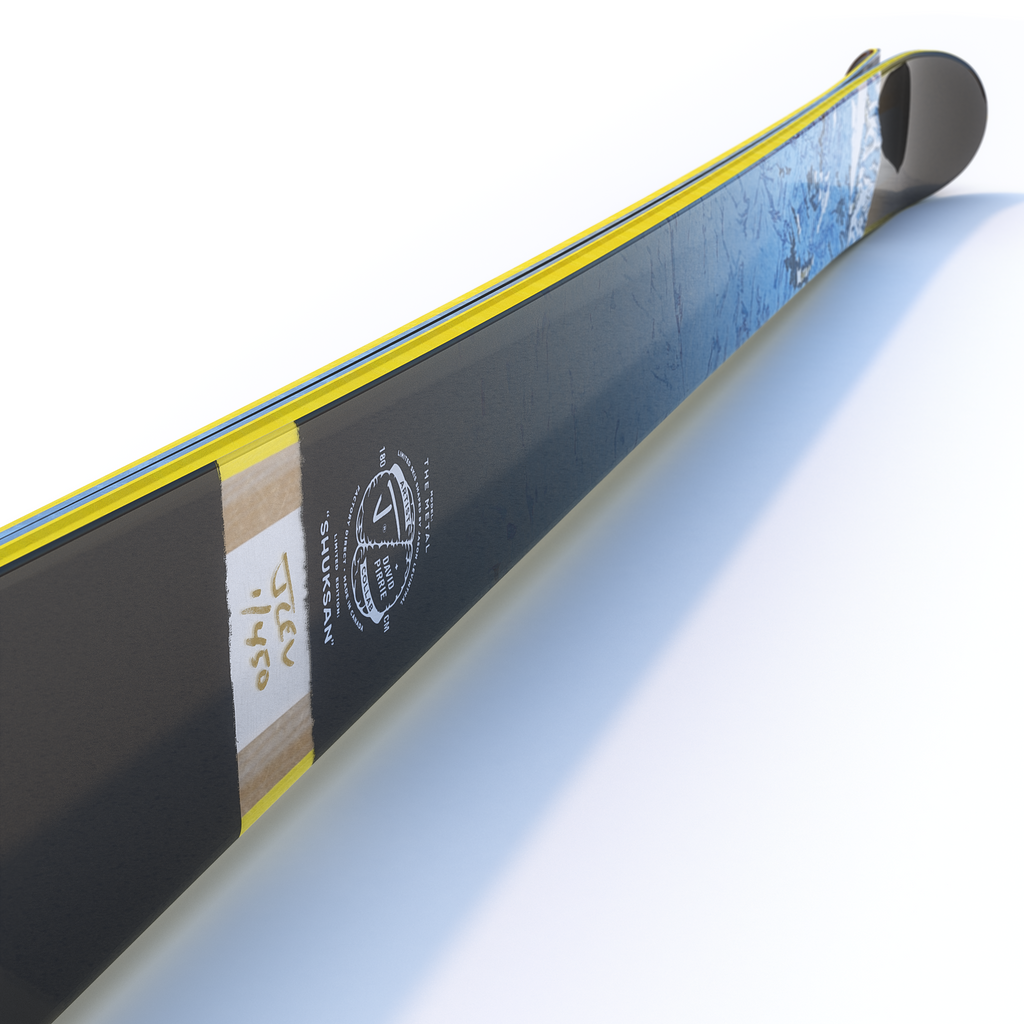 The Metal "SHUKSAN" David Pirrie x J Collab Limited Edition Ski