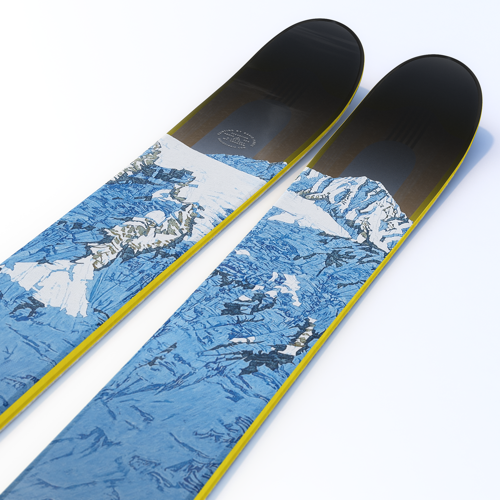 The Metal "SHUKSAN" David Pirrie x J Collab Limited Edition Ski
