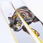 The Metal "WOLF WALK" Luke Dixon x J Collab Limited Edition Ski