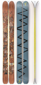The Slacker "FIRST TRACKS" Chris Delorenzo x J Collab Limited Edition Ski