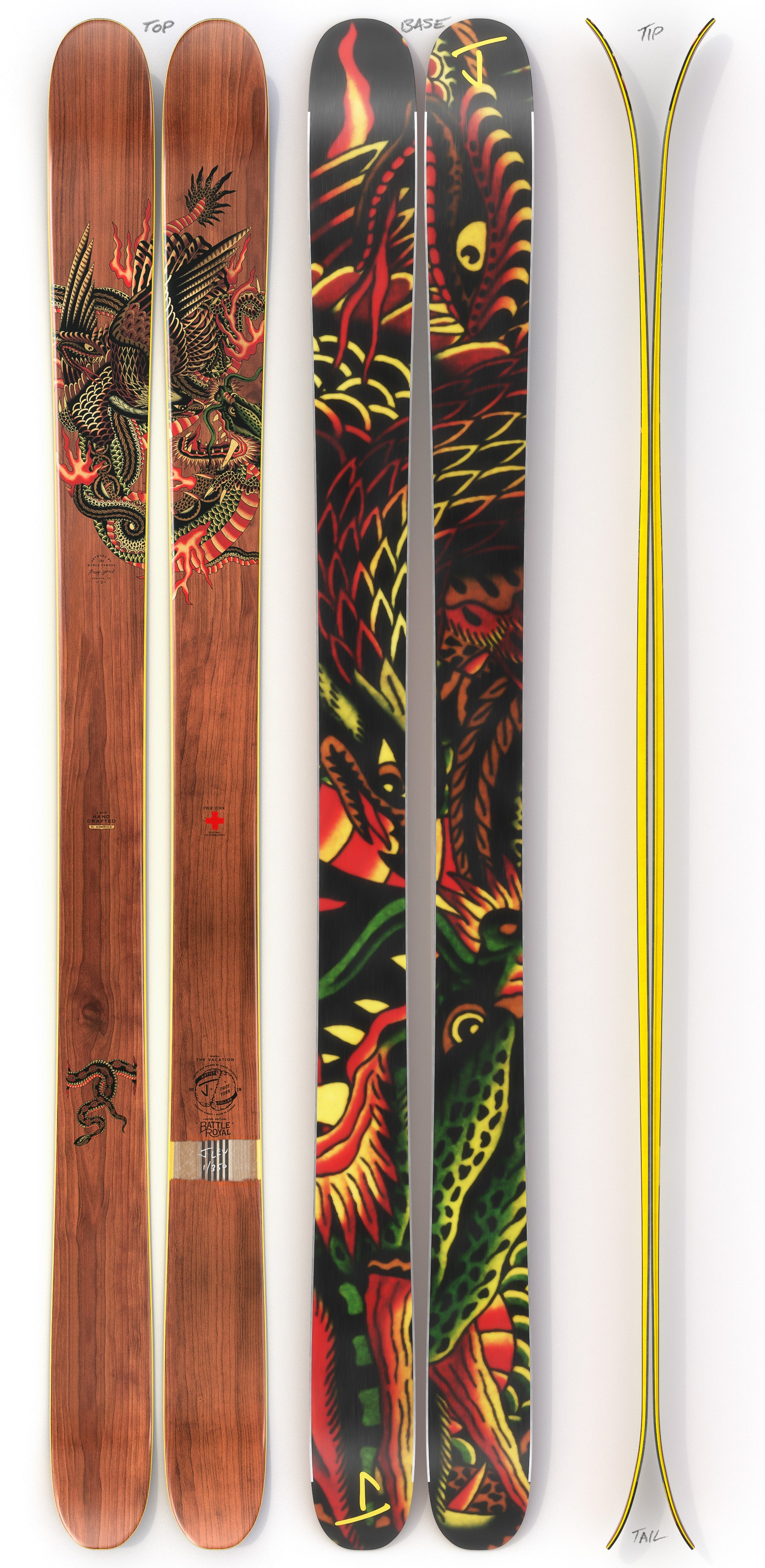 The Vacation "BATTLE ROYAL" Prof. York x J Collab Limited Edition Ski