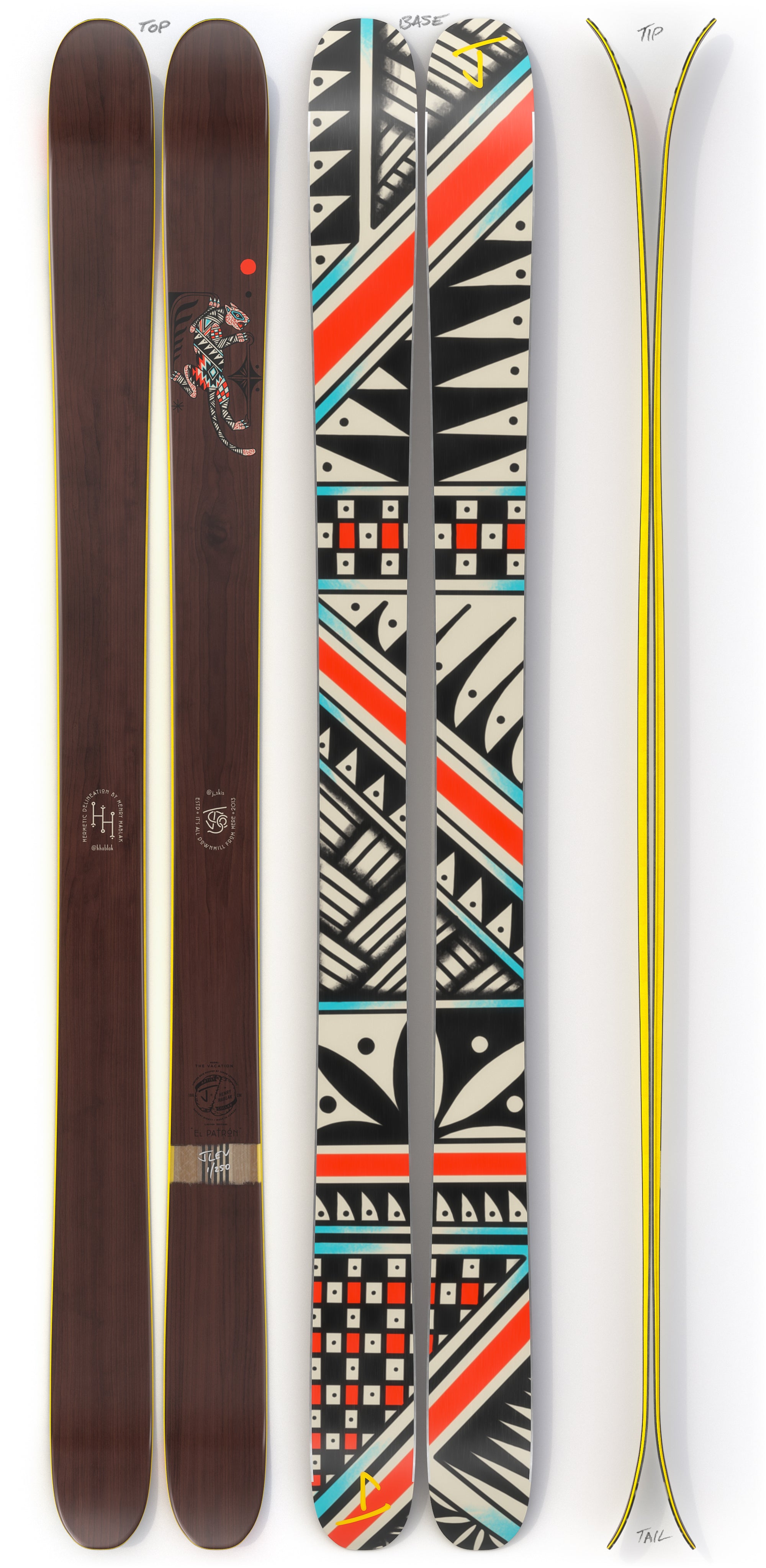 The Vacation "EL PATRON" Henry Hablak x J Collab Limited Edition Ski