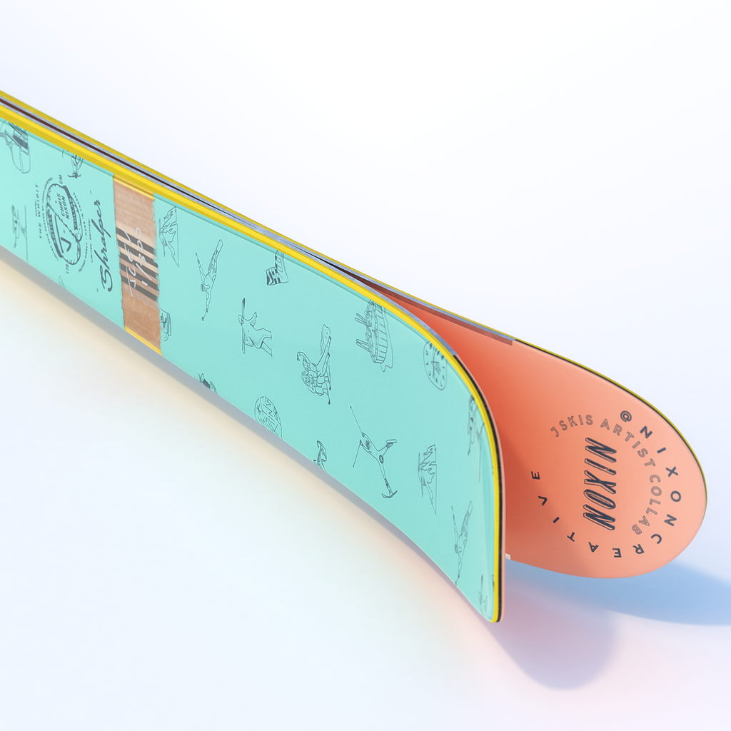 The Whipit "SHRALPER" Chris Nixon x J Collab Limited Edition Ski