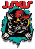 Cat Rip Off Sticker
