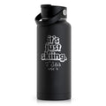 Just Skiing Insulated Bottle 32oz