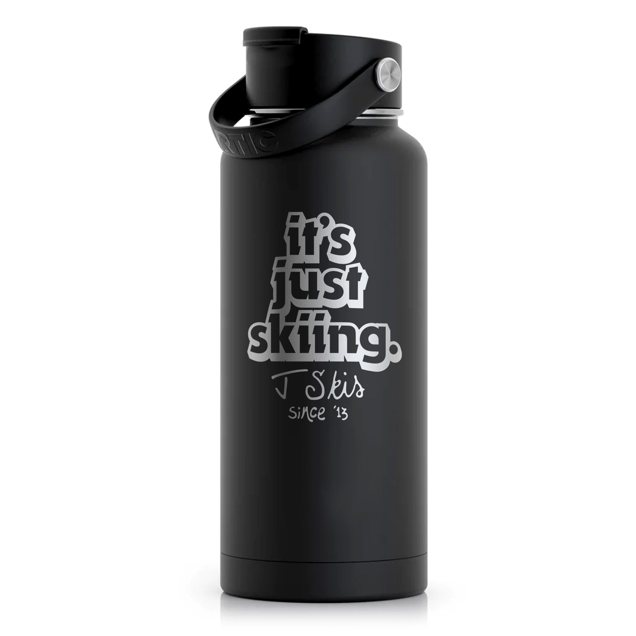 Just Skiing Insulated Bottle 32oz