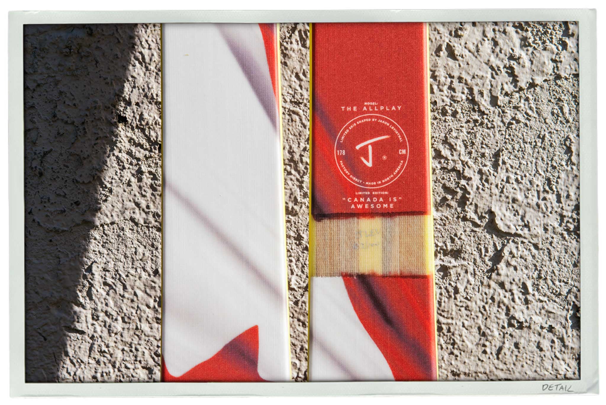 The Allplay "CANADA IS AWESOME" Limited Edition Ski