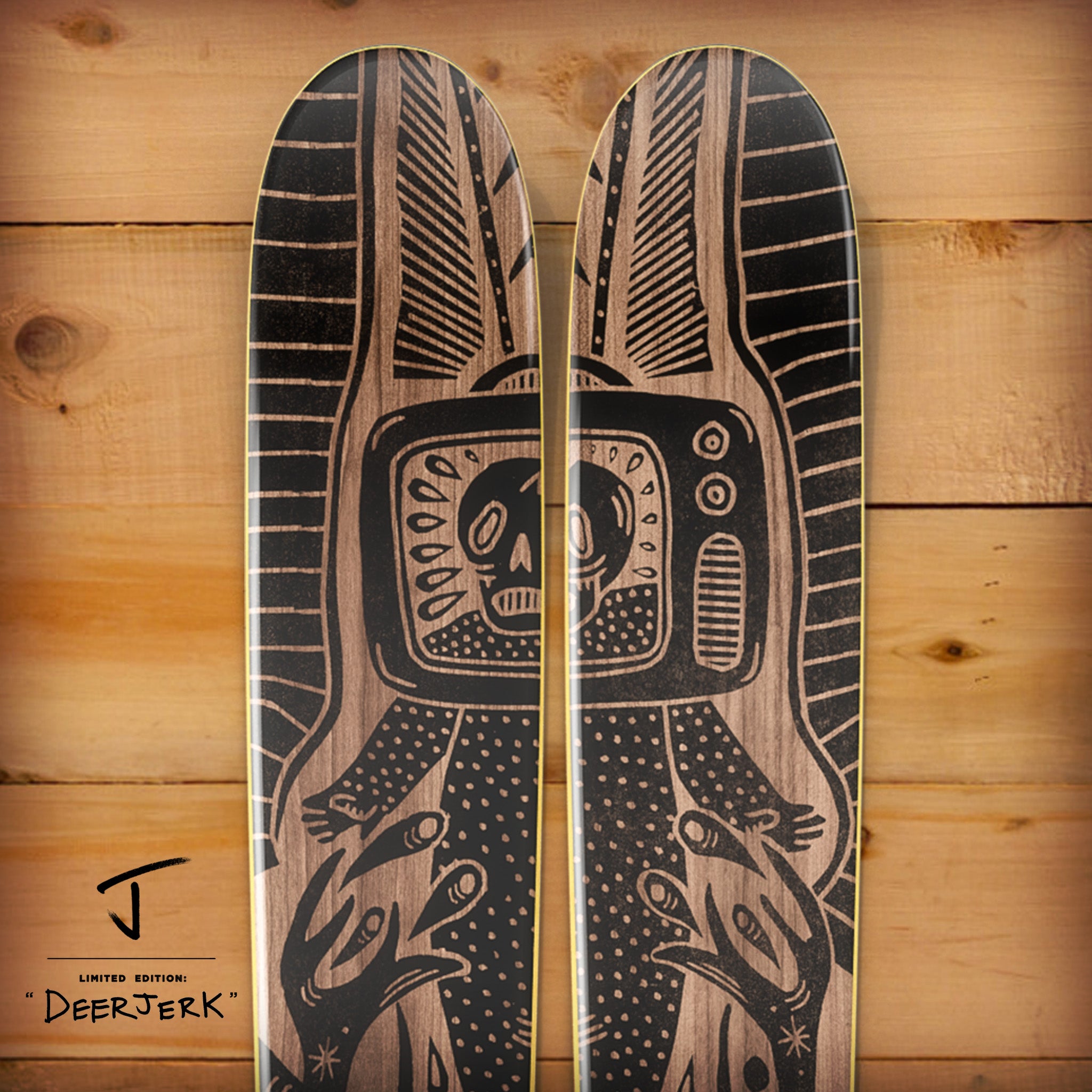 The Allplay "DEERJERK" Bryn Perrott x J Collab Limited Edition Ski