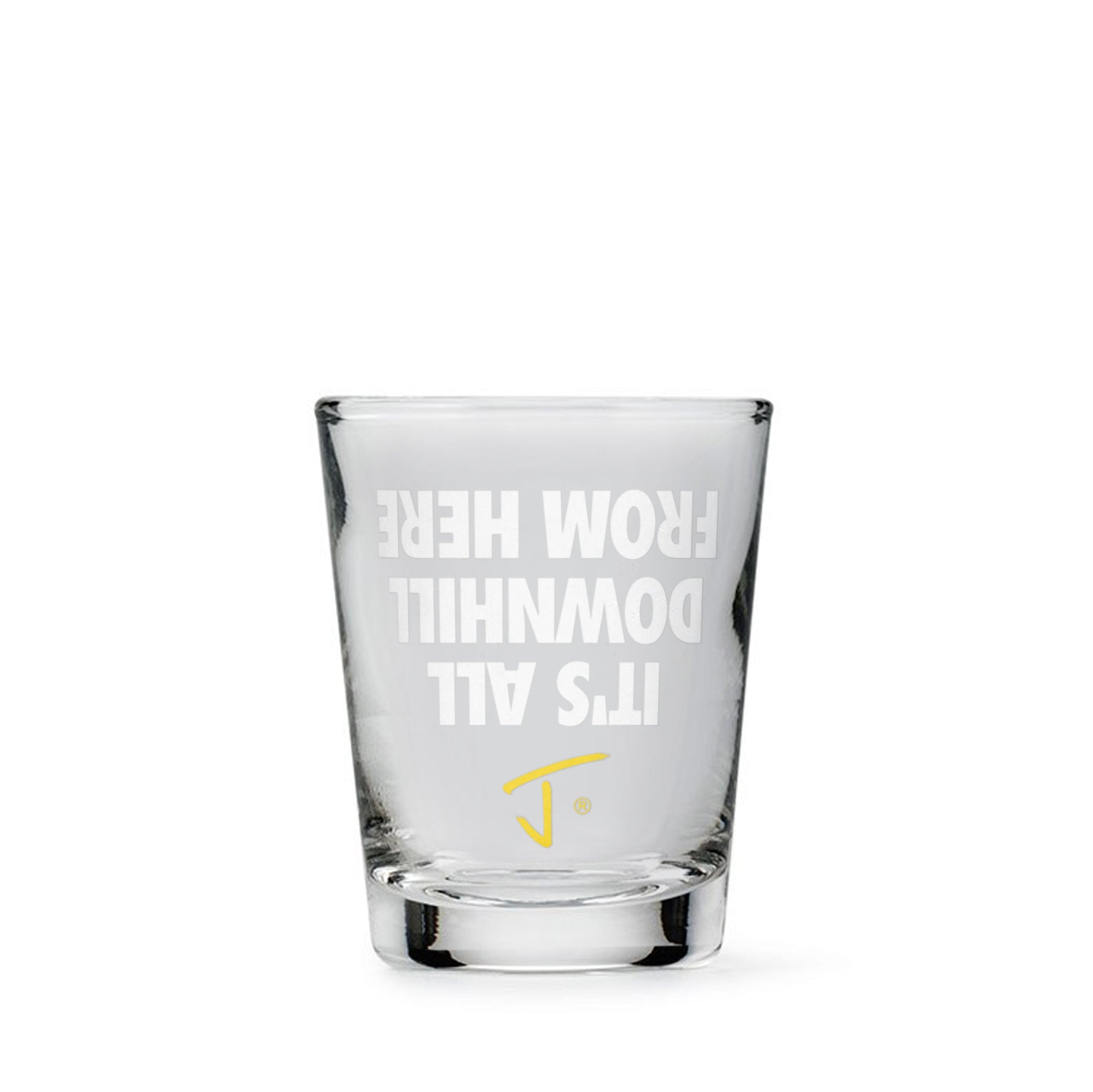 Downhill Shot Glass (2-pack)