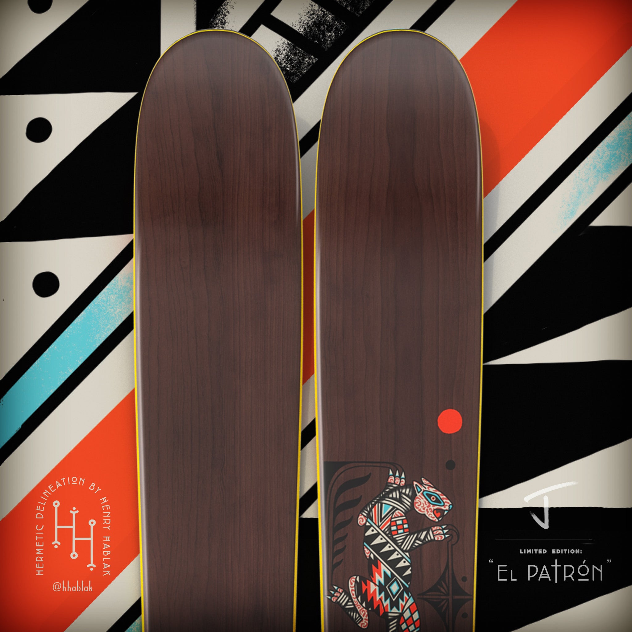 The Vacation "EL PATRON" Henry Hablak x J Collab Limited Edition Ski