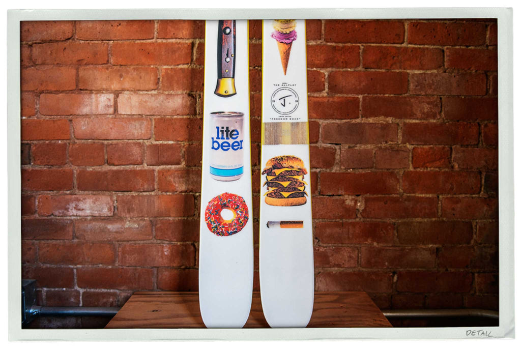 The Allplay "FREEDOM ROCK" Limited Edition Ski