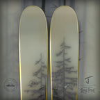 The Metal "LONE PINE" Brooks Salzwedel x J Collab Limited Edition Ski