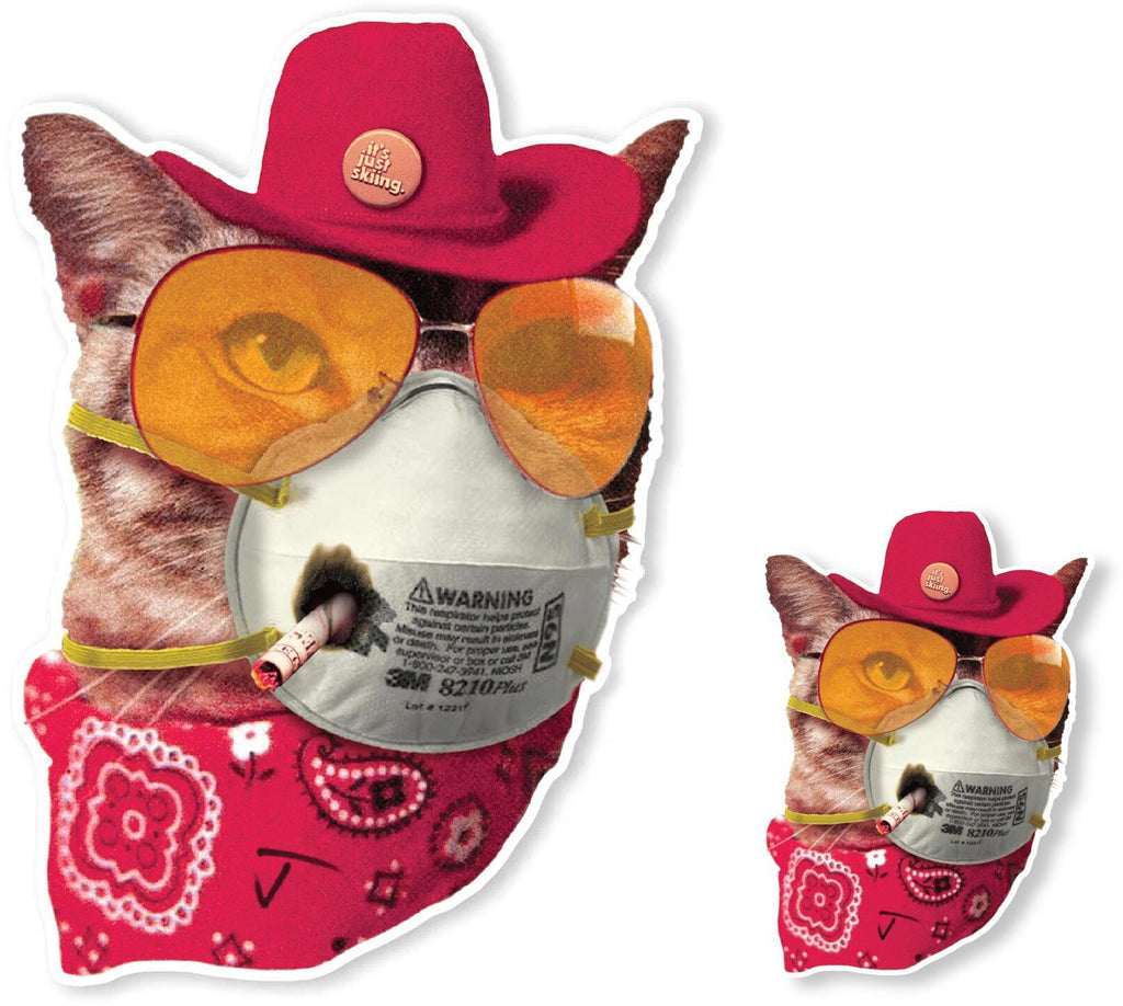 Cat Mask Sticker