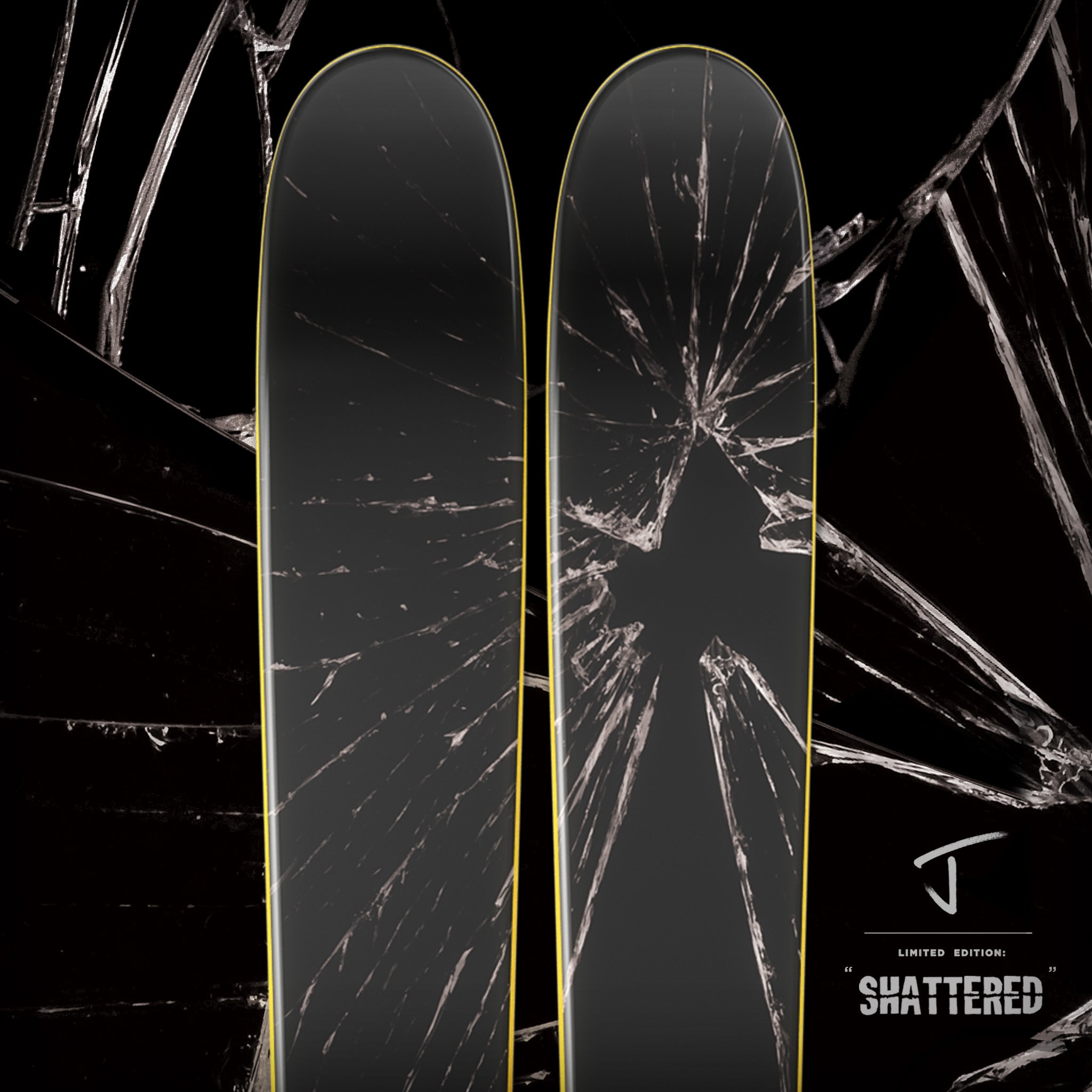 The Whipit "SHATTERED" J Limited Edition Ski
