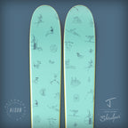 The Whipit "SHRALPER" Chris Nixon x J Collab Limited Edition Ski