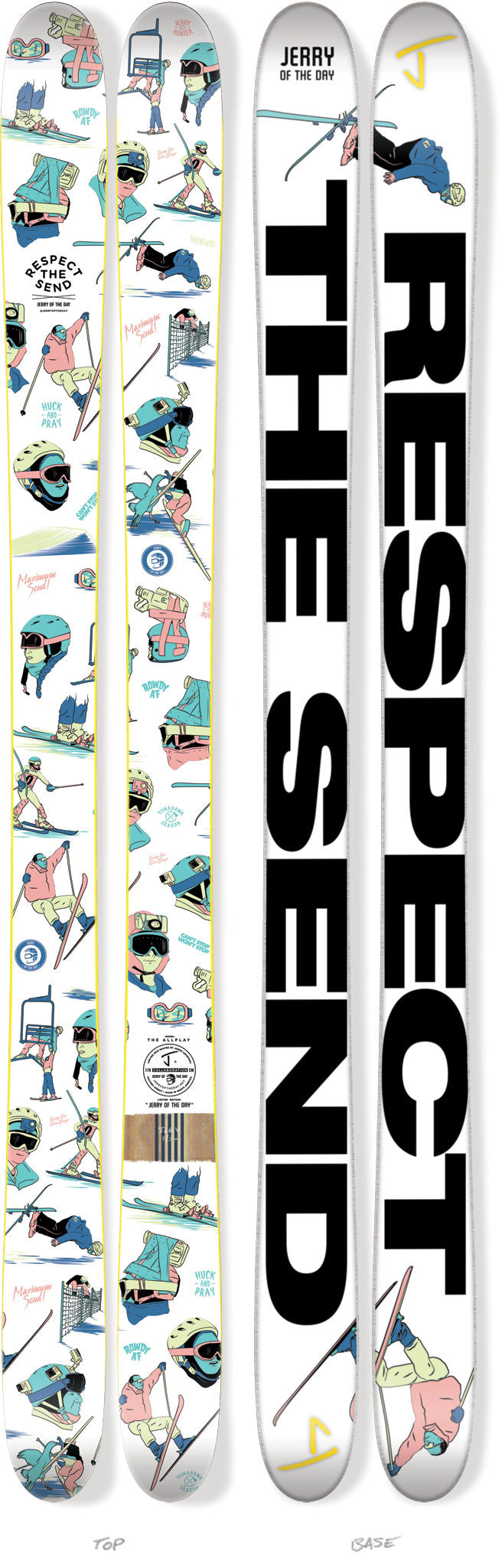 The Allplay "JERRY OF THE DAY" x J Collab Limited Edition Ski