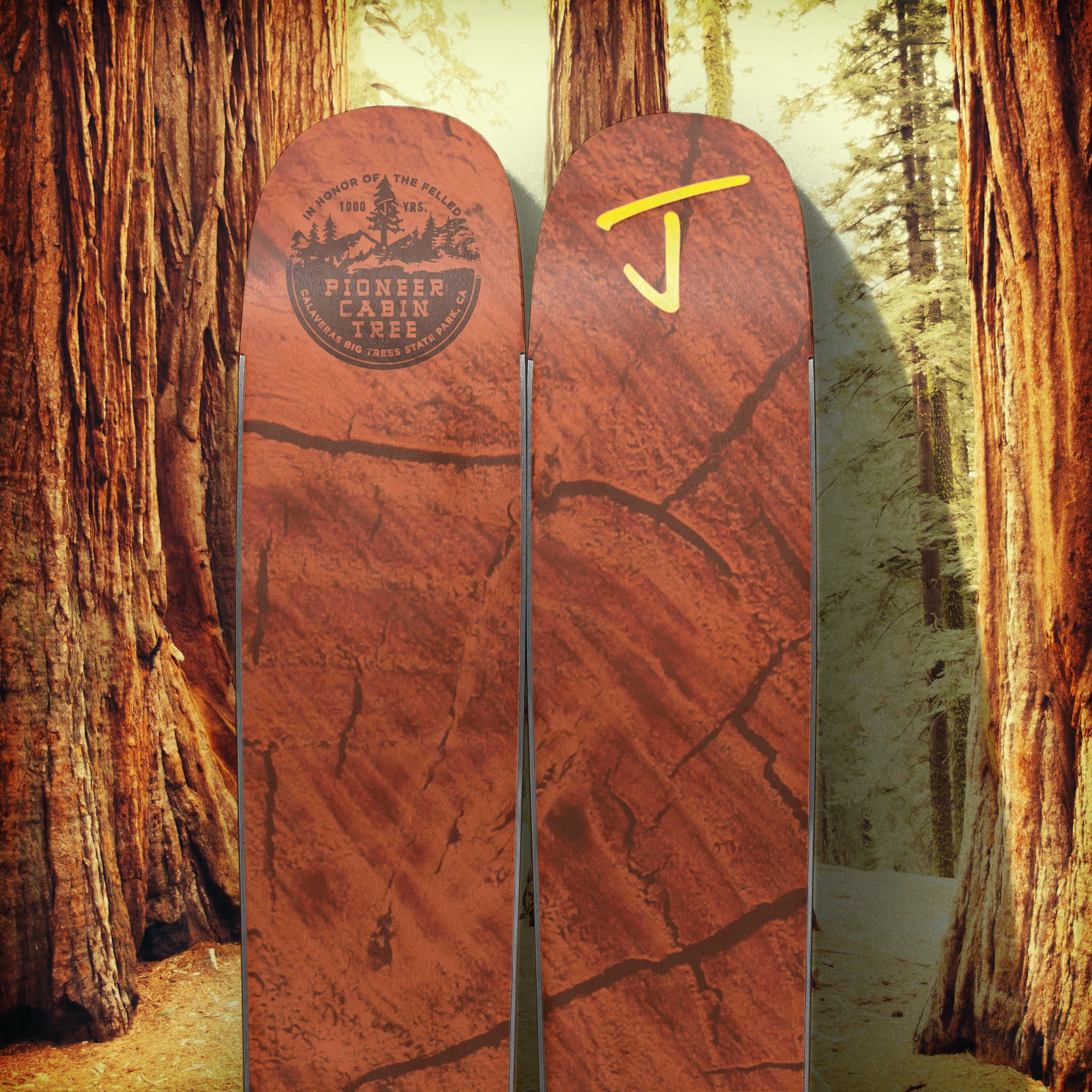 The Friend "PIONEER CABIN" Adam Haynes x J Collab Limited Edition Ski