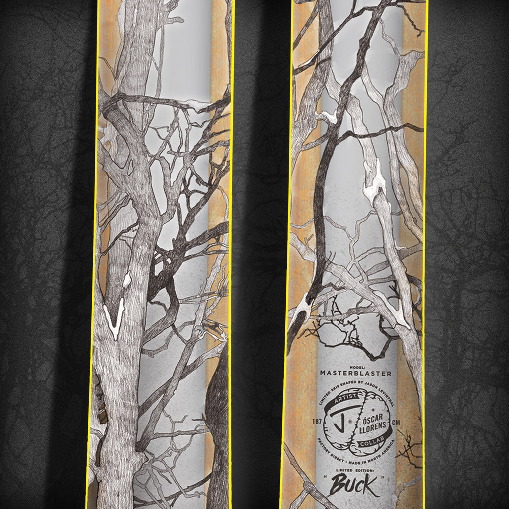 The Masterblaster "BUCK" Oscar Llorens x J Collab Limited Edition Ski
