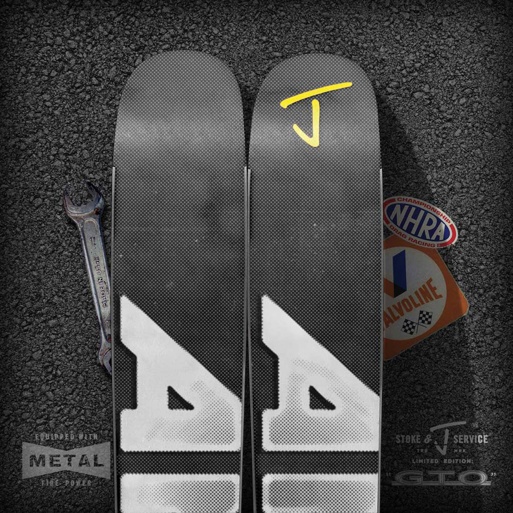 The Metal "GTO" Limited Edition Ski