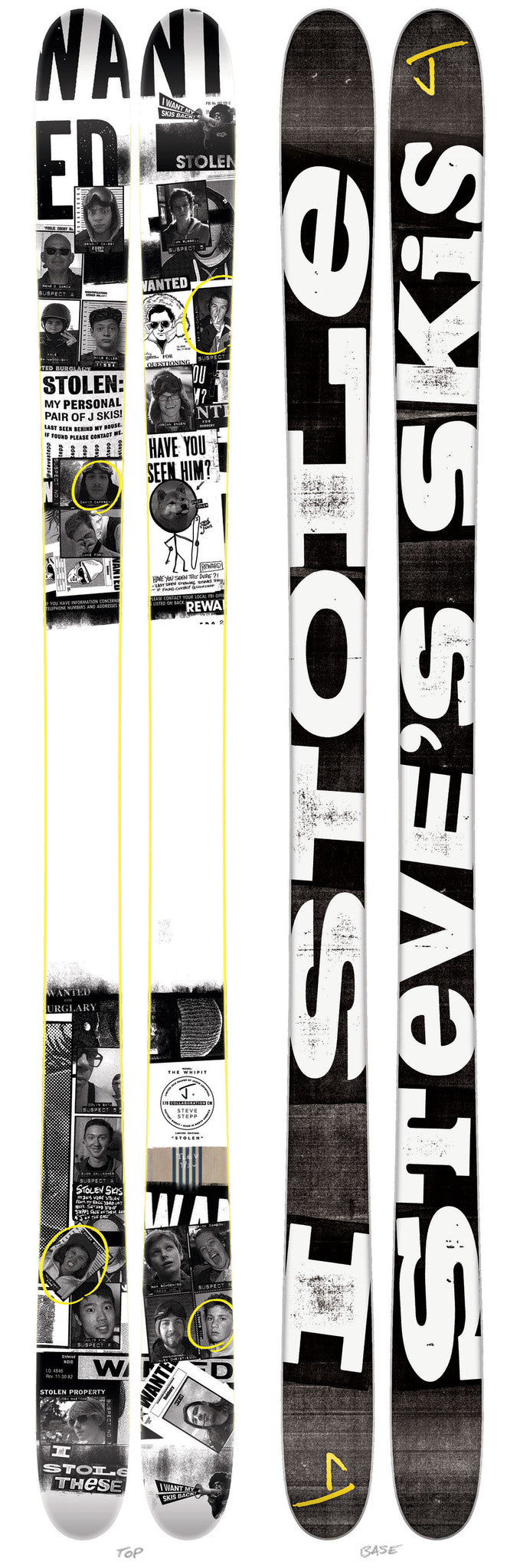 The Whipit "STOLEN" Limited Edition Ski