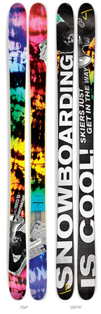 The Whipit "SNOWBOARDING IS COOL" Limited Edition Ski