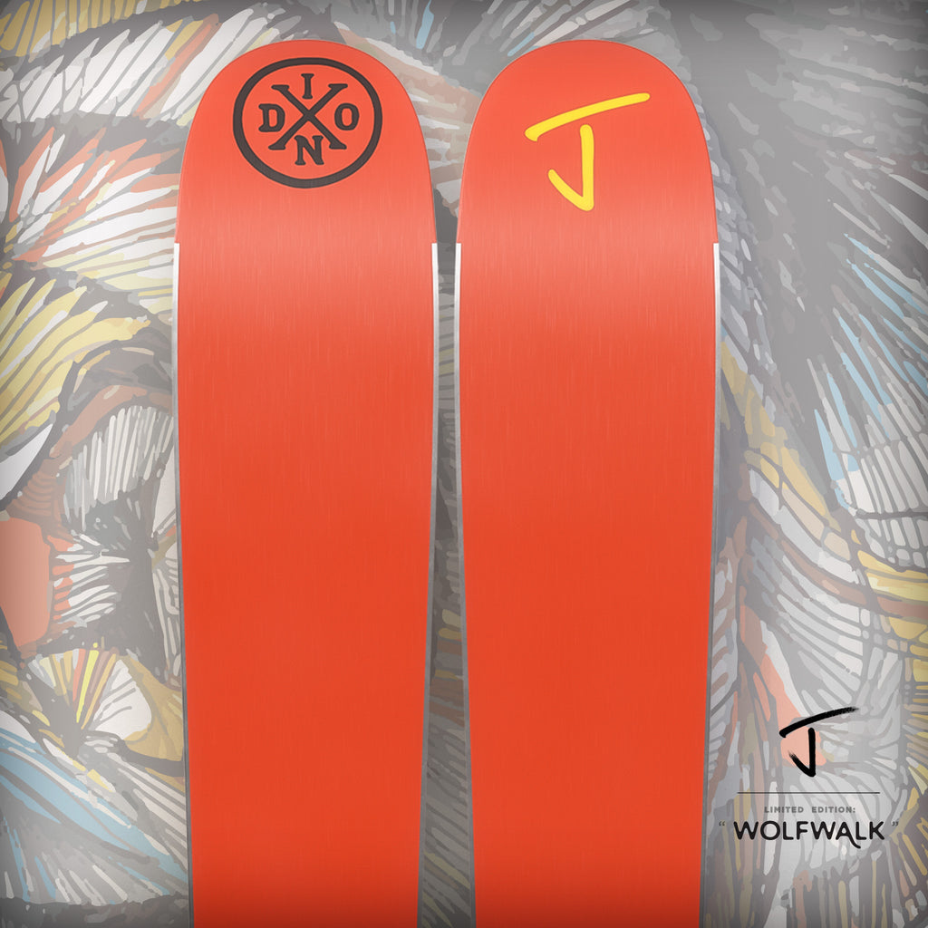 The Metal "WOLF WALK" Luke Dixon x J Collab Limited Edition Ski