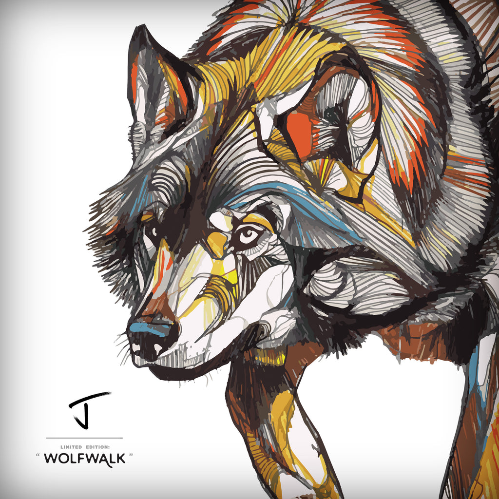 The Metal "WOLF WALK" Luke Dixon x J Collab Limited Edition Ski