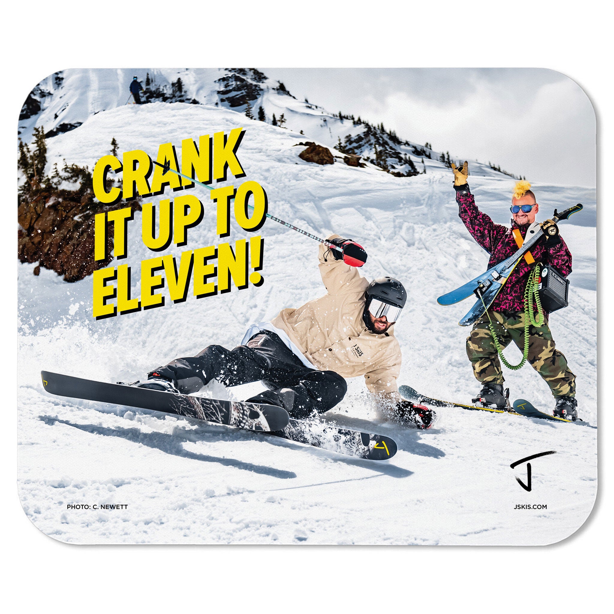 Crank It Mouse Pad