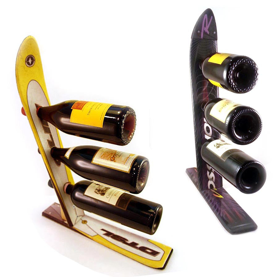 Ski Wine Rack