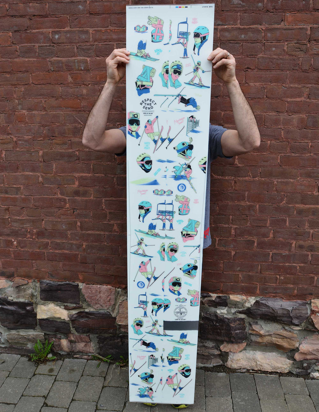 Ski Topsheet Graphic