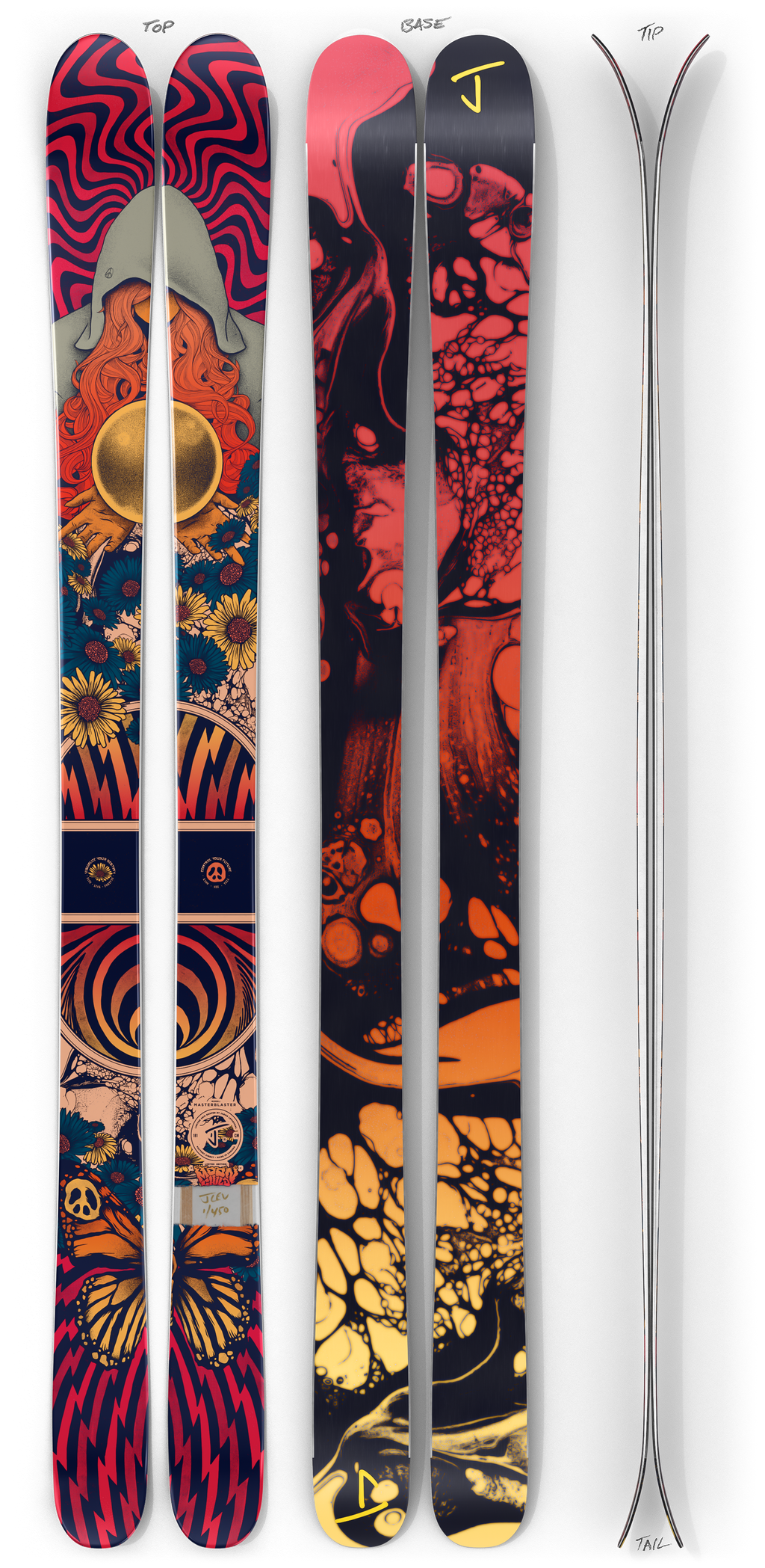 The Masterblaster "MOONCHILD" Limited Edition Ski