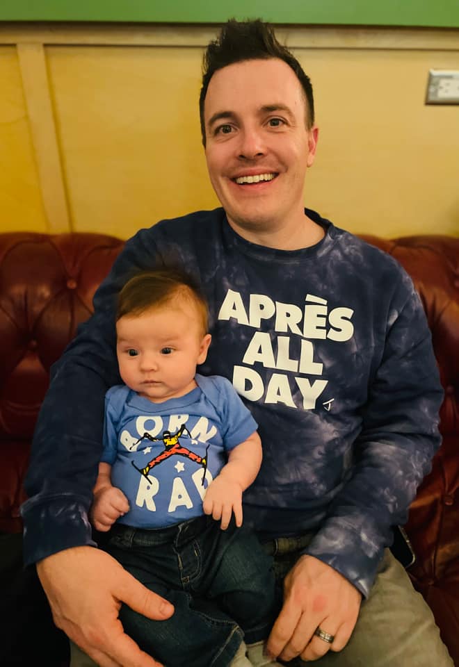 Born Rad Onesie (3-6 Months)