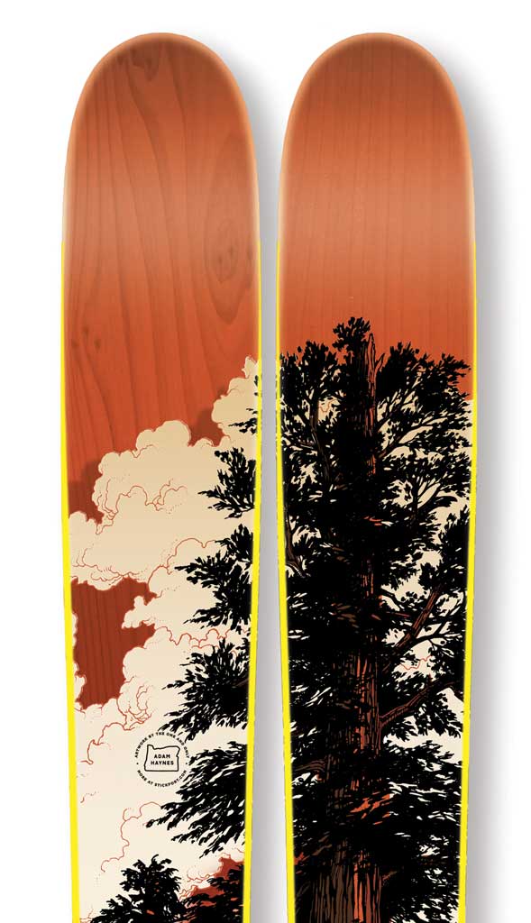 The Friend "PIONEER CABIN" Adam Haynes x J Collab Limited Edition Ski