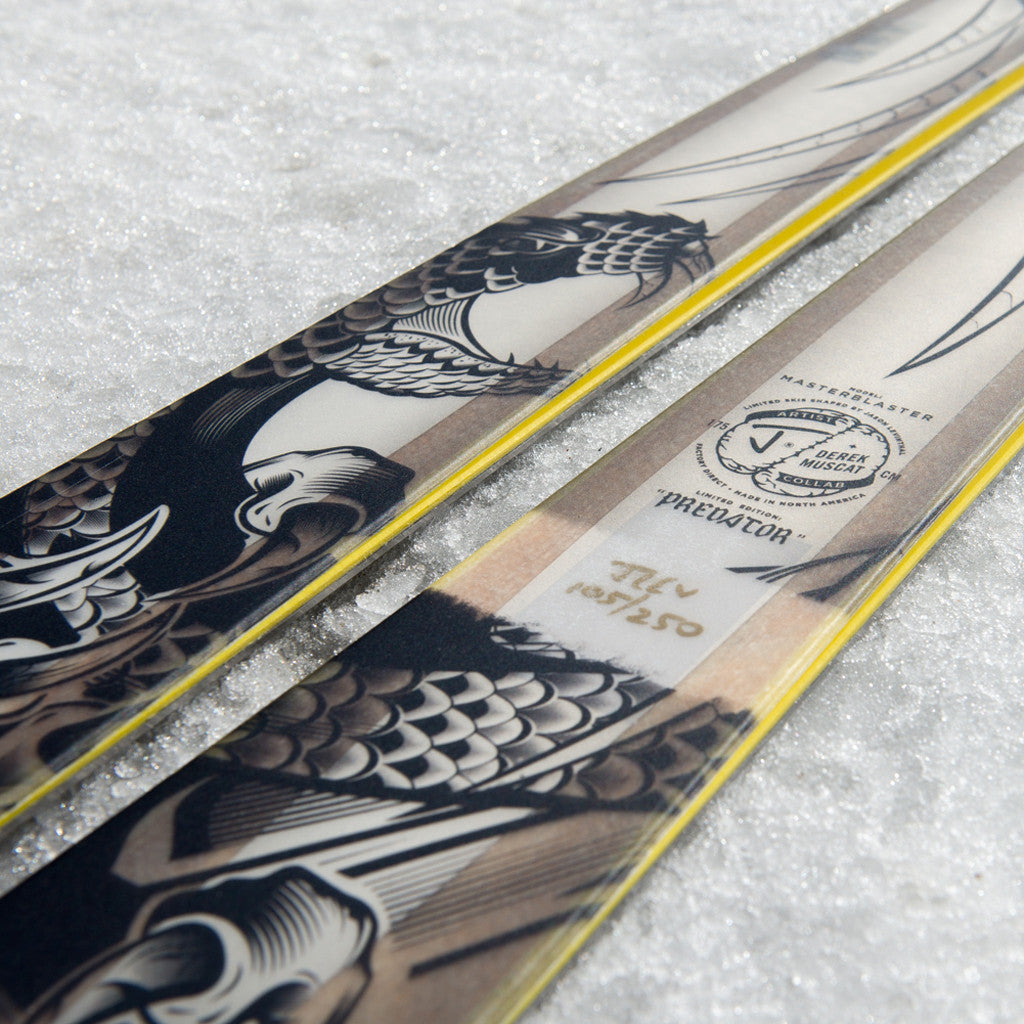 The Masterblaster "PREDATOR" Derek Muscat x J Collab Limited Edition Ski