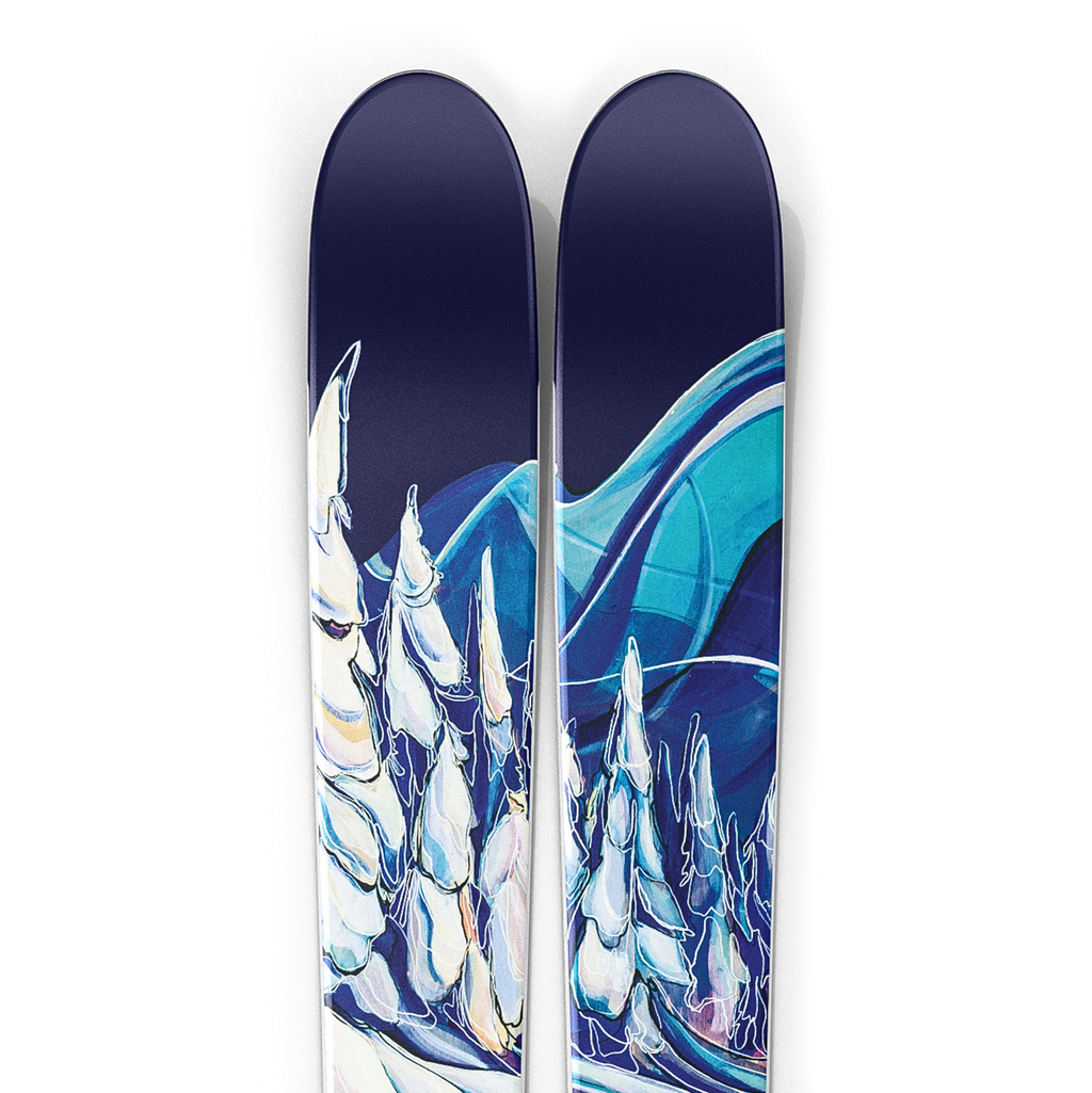 The Slacker "SLOCAN RIVER" Jessa Gilbert x J Collab Limited Edition Ski