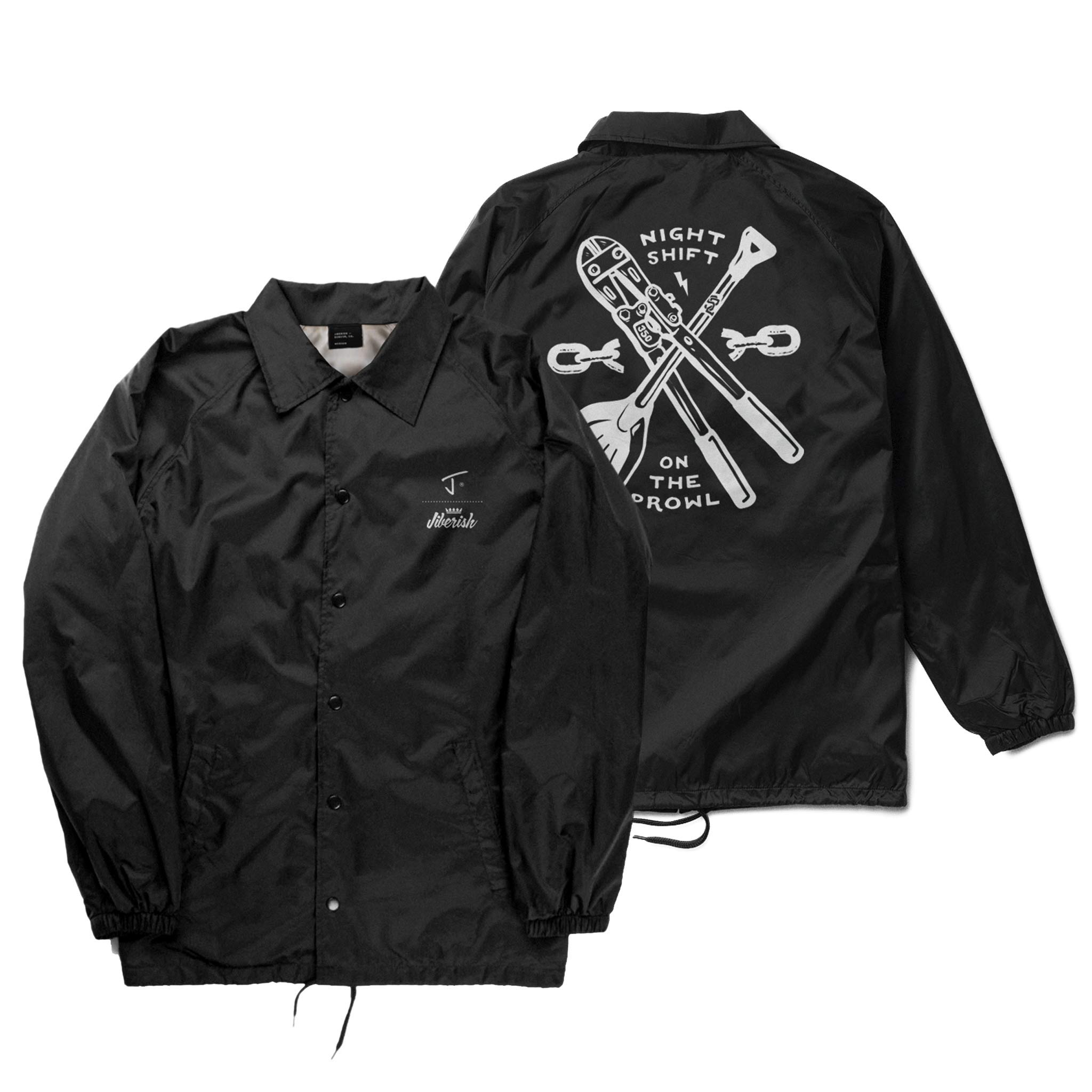 Street Rat Coaches Jacket - J x Jiberish Collab