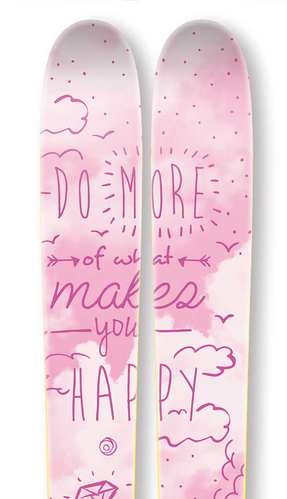 The Whipit "STEPHANIE STEPP" Limited Edition Ski