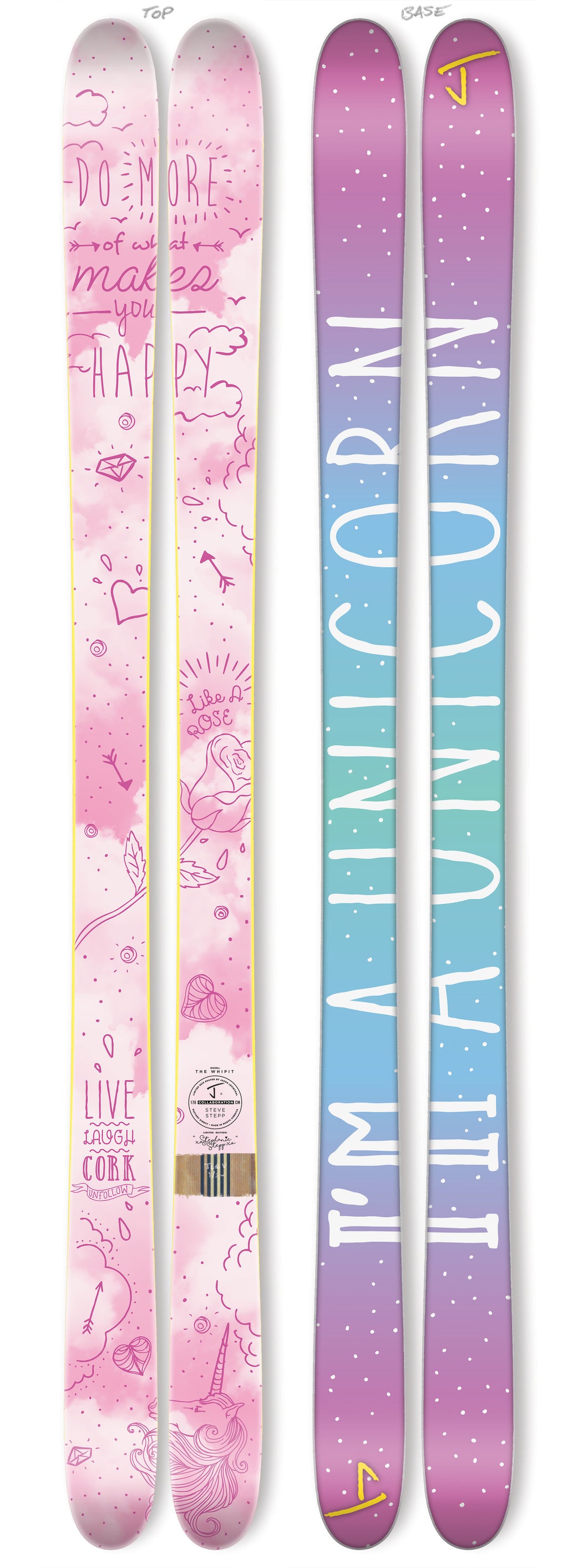 The Whipit "STEPHANIE STEPP" Limited Edition Ski