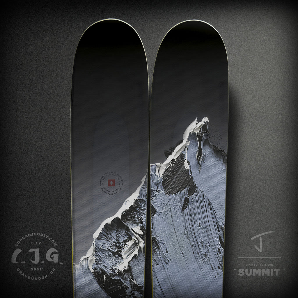 The Metal "SUMMIT" Conrad Godly x J Collab Limited Edition Ski