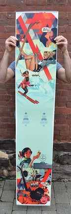 Ski Topsheet Graphic