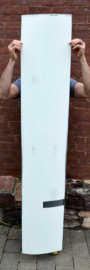 Ski Topsheet Graphic