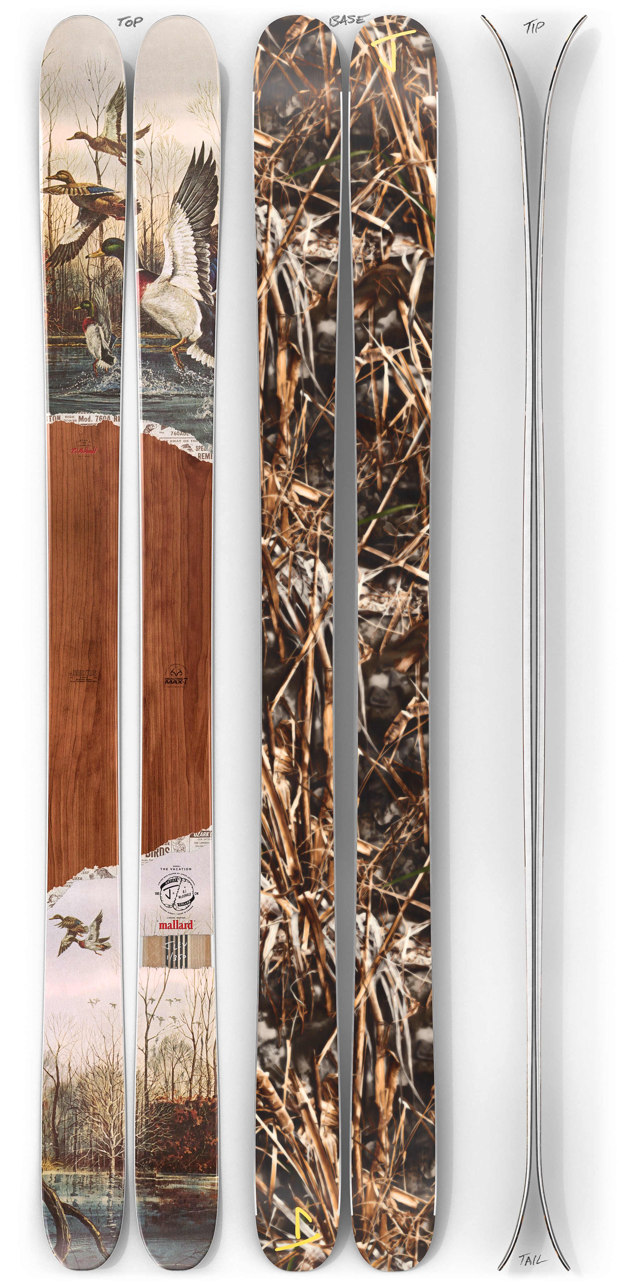 The Vacation "MALLARD" R.J. McDonald x J Collab Limited Edition Ski