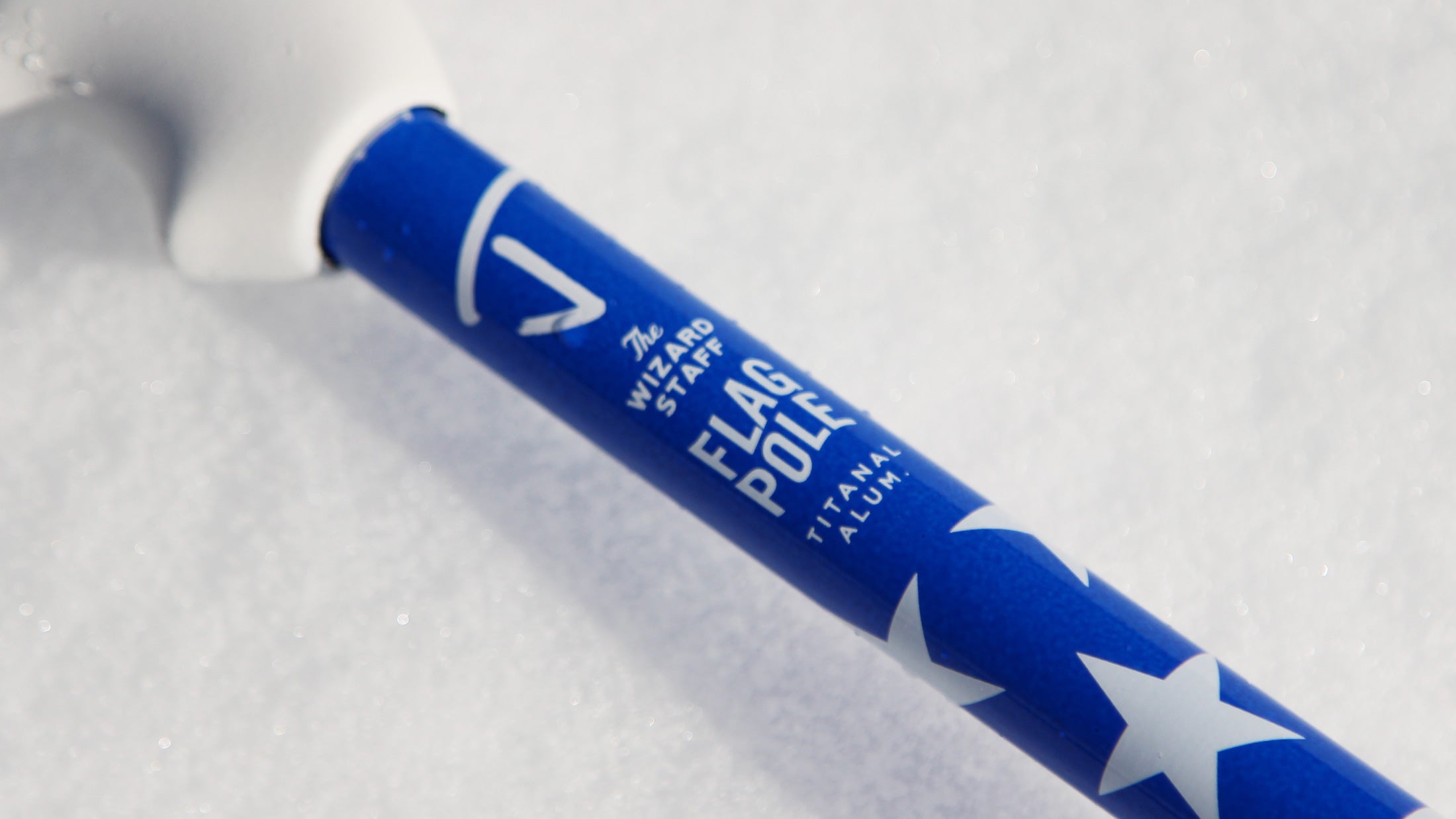Wizard Staff Adjustable Ski Poles "Flag Pole"