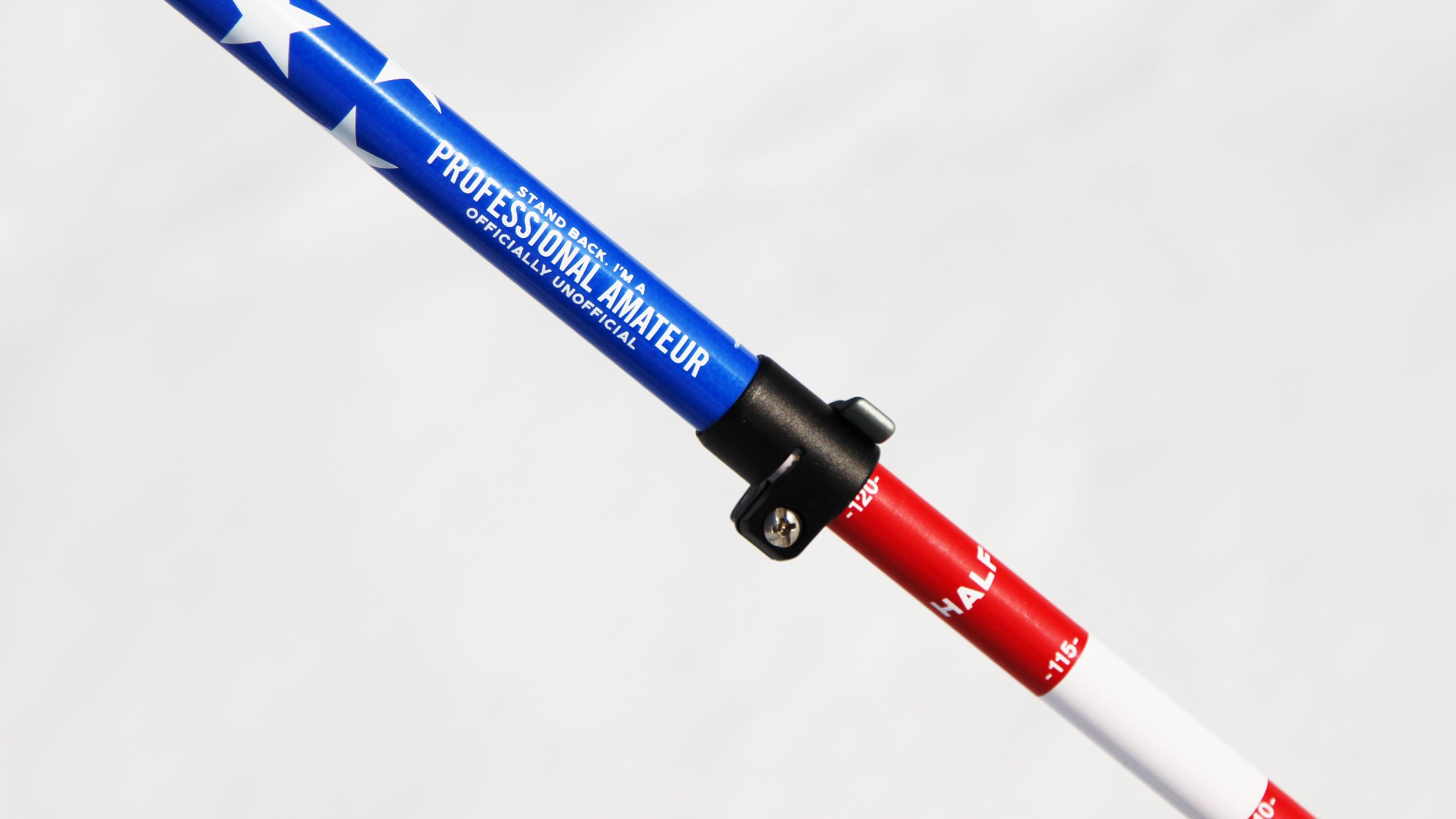 Wizard Staff Adjustable Ski Poles "Flag Pole"