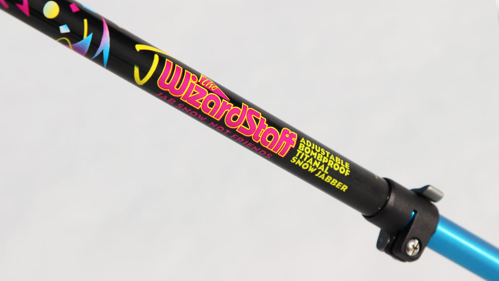 Wizard Staff Adjustable Ski Poles "Party"