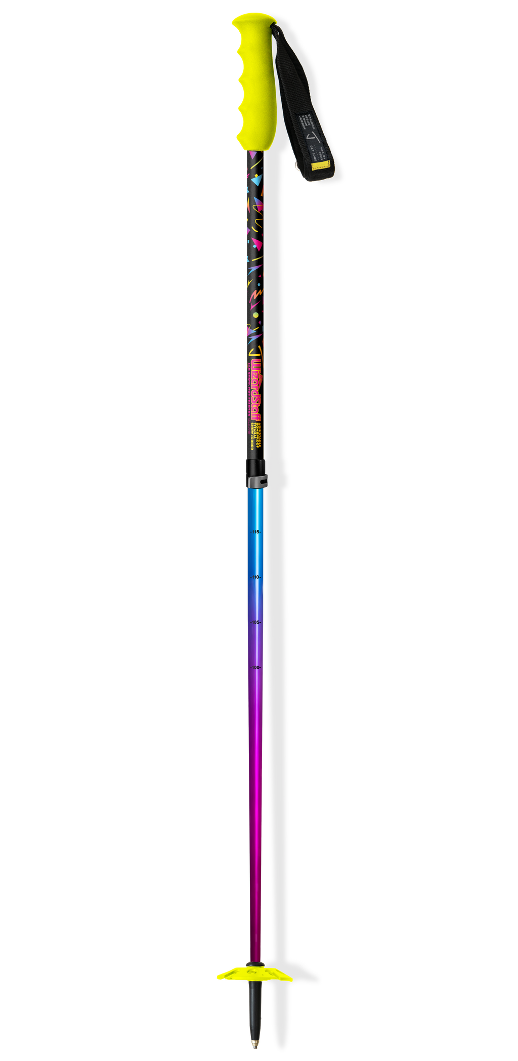 Wizard Staff Adjustable Ski Poles "Party"