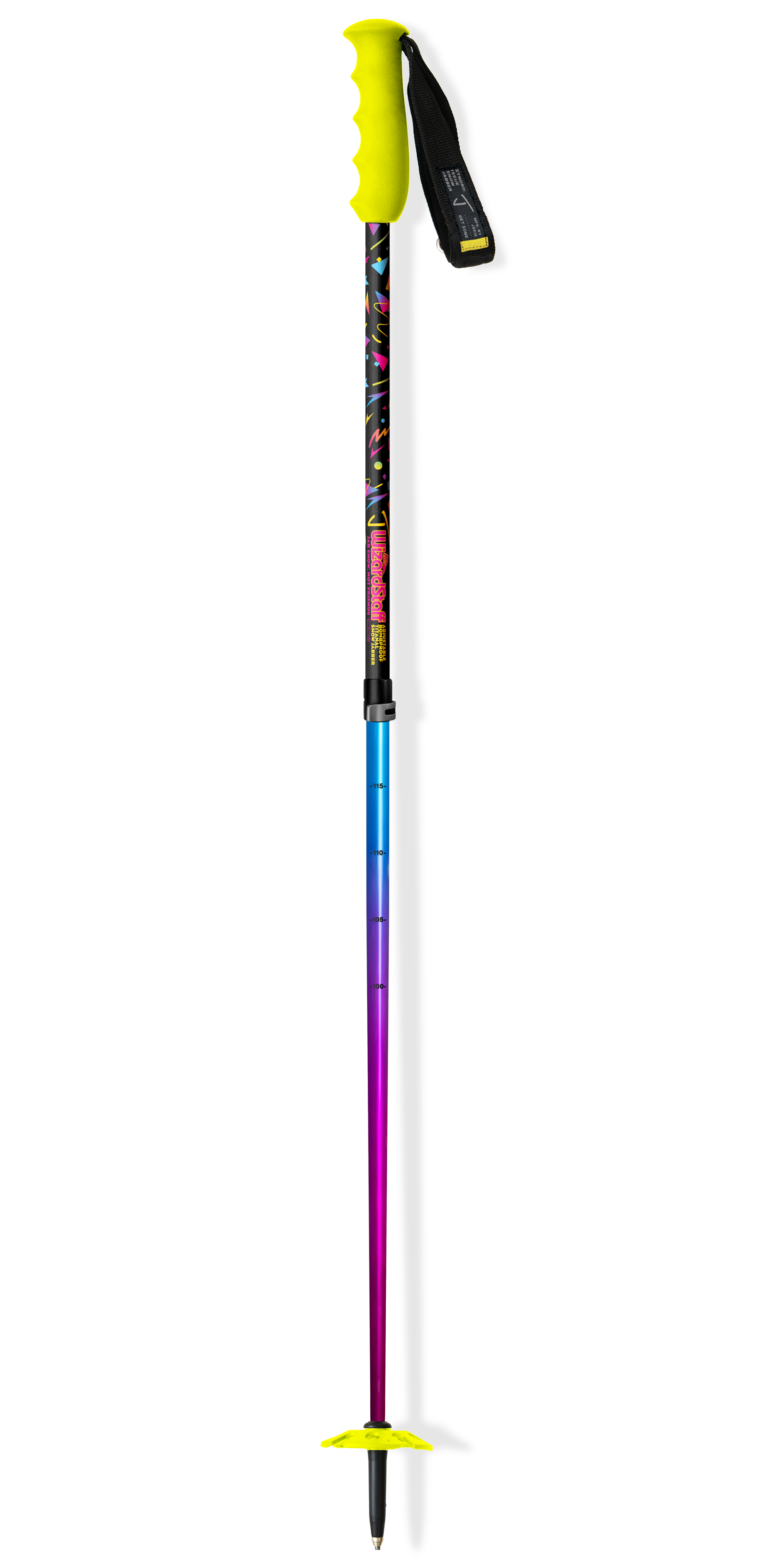 Wizard Staff Adjustable Ski Poles "Party"