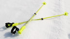 Wizard Staff Pro Adjustable Ski Poles "Standard Issue Yellow"